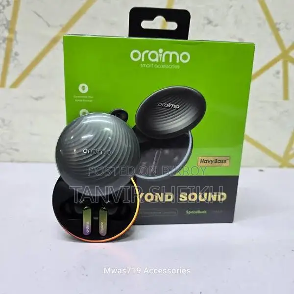 Oraimo Spacebuds (OTW-630) ANC – Brand New