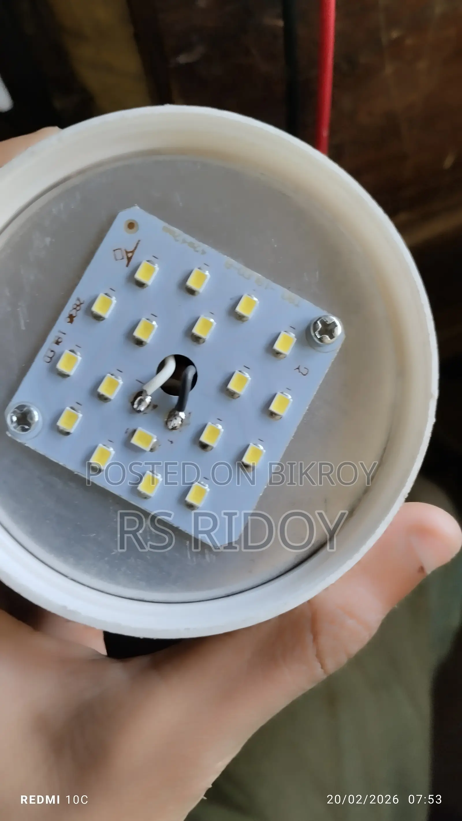 20 Watt AC LED Light with 6 Months Guarantee