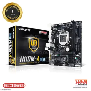 Original Korean Motherboard Gigabyte H61, H81, H110 With 1-Year Guarantee
