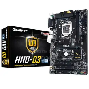 Original Korean Motherboard Gigabyte H61, H81, H110 With 1-Year Guarantee
