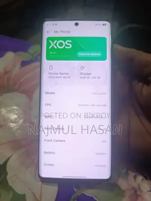 Infinix note 50s 5g (Used)