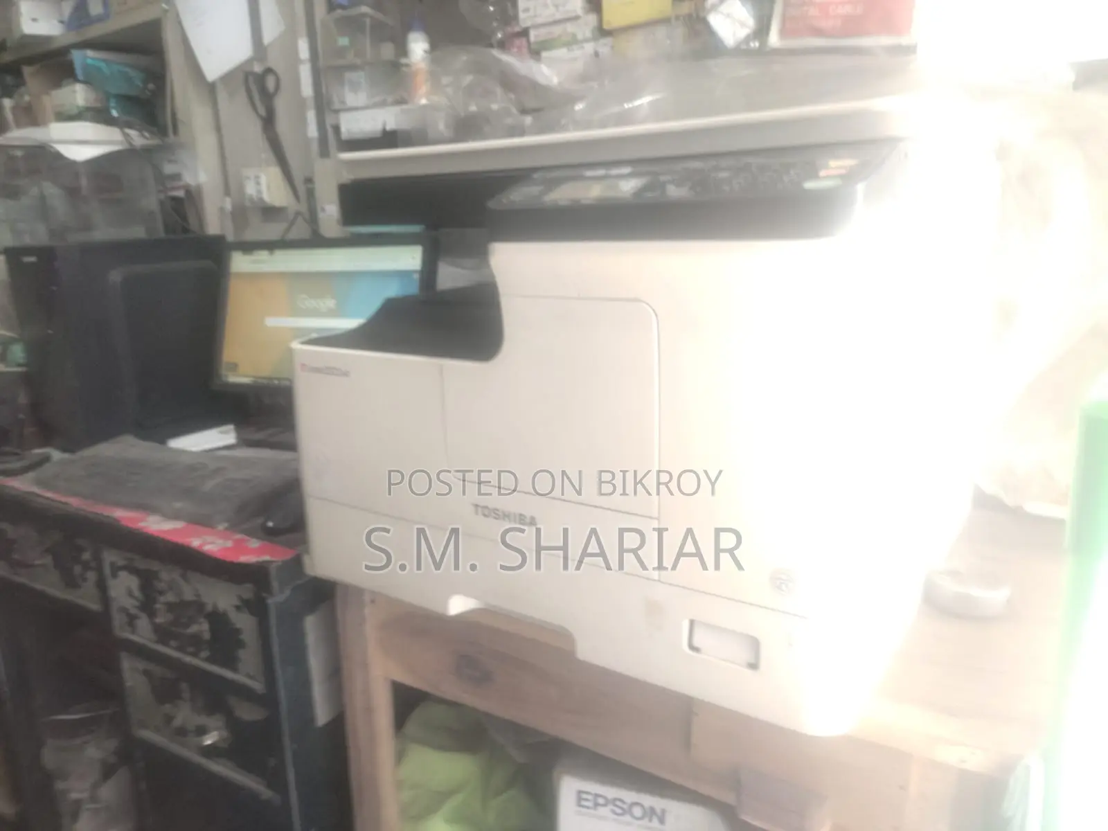 Fresh photocopier machine for sale in fully running condition.