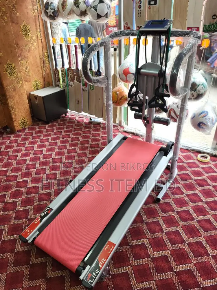 3 in 1 best quality manual treadmill