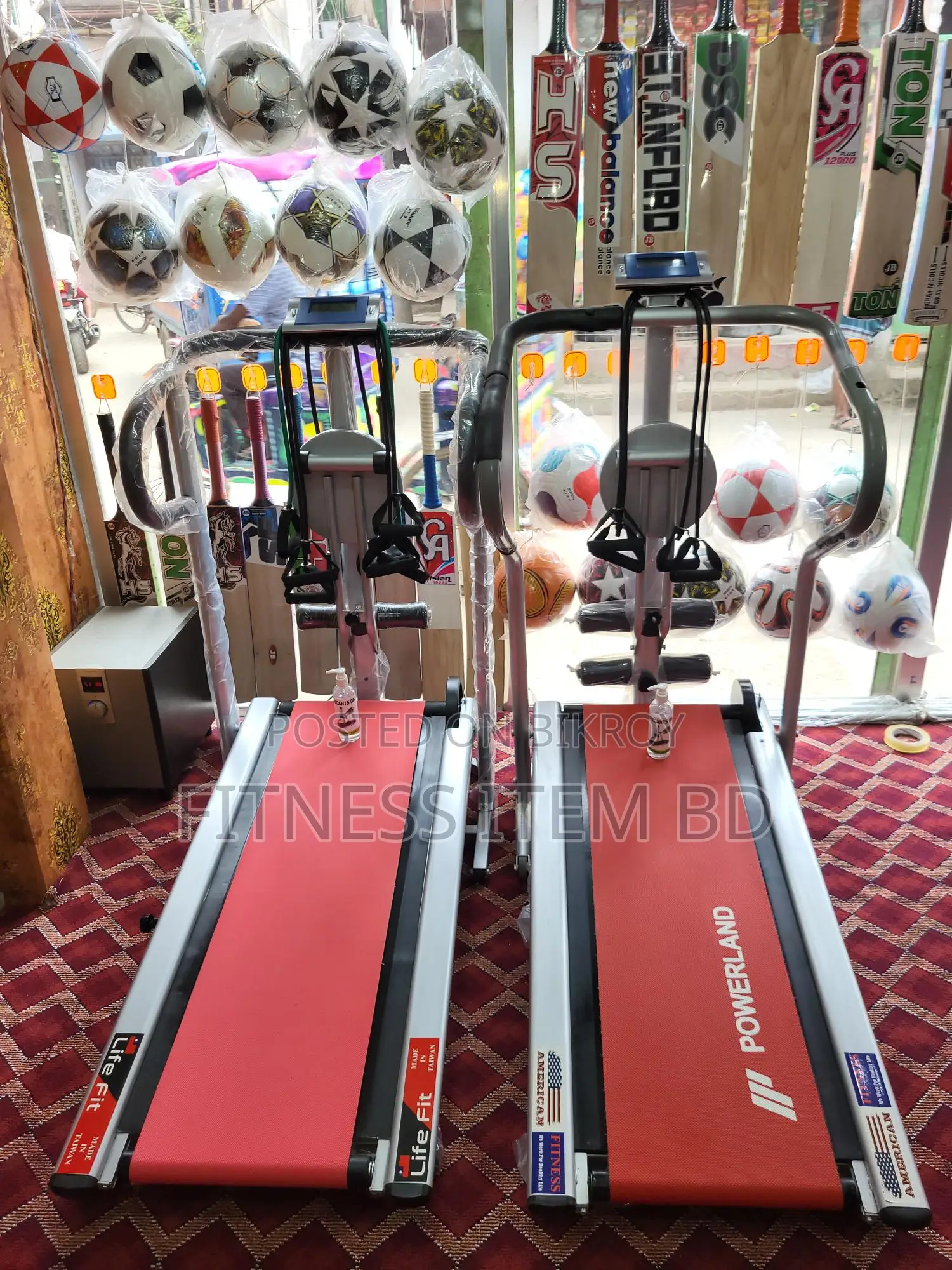 3 in 1 best quality manual treadmill