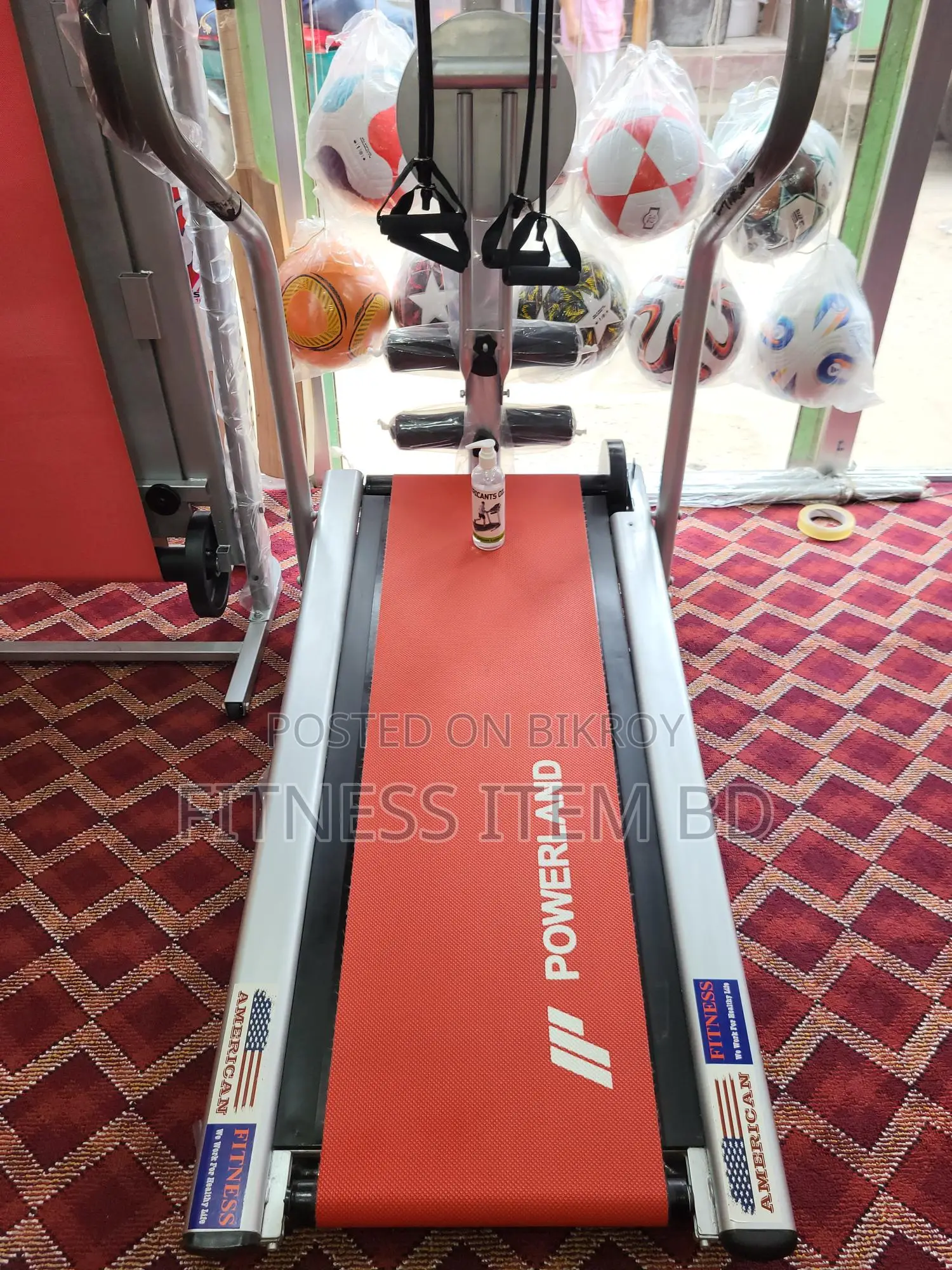 3 in 1 best quality manual treadmill