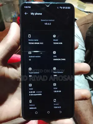 Tecno Spark 10 c (Used)