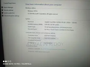 Lenovo ThinkPad i5 8th generation