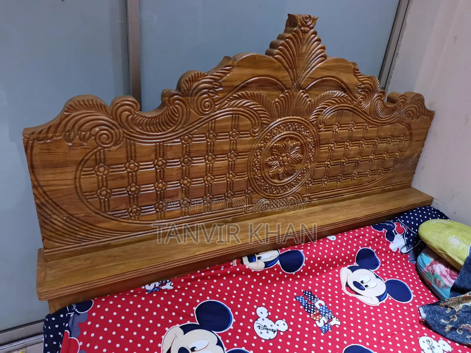 Teak Wood Bed