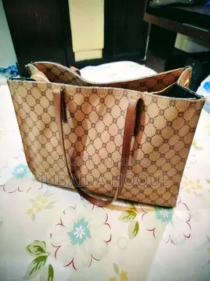 Large Monogram Tote Bag