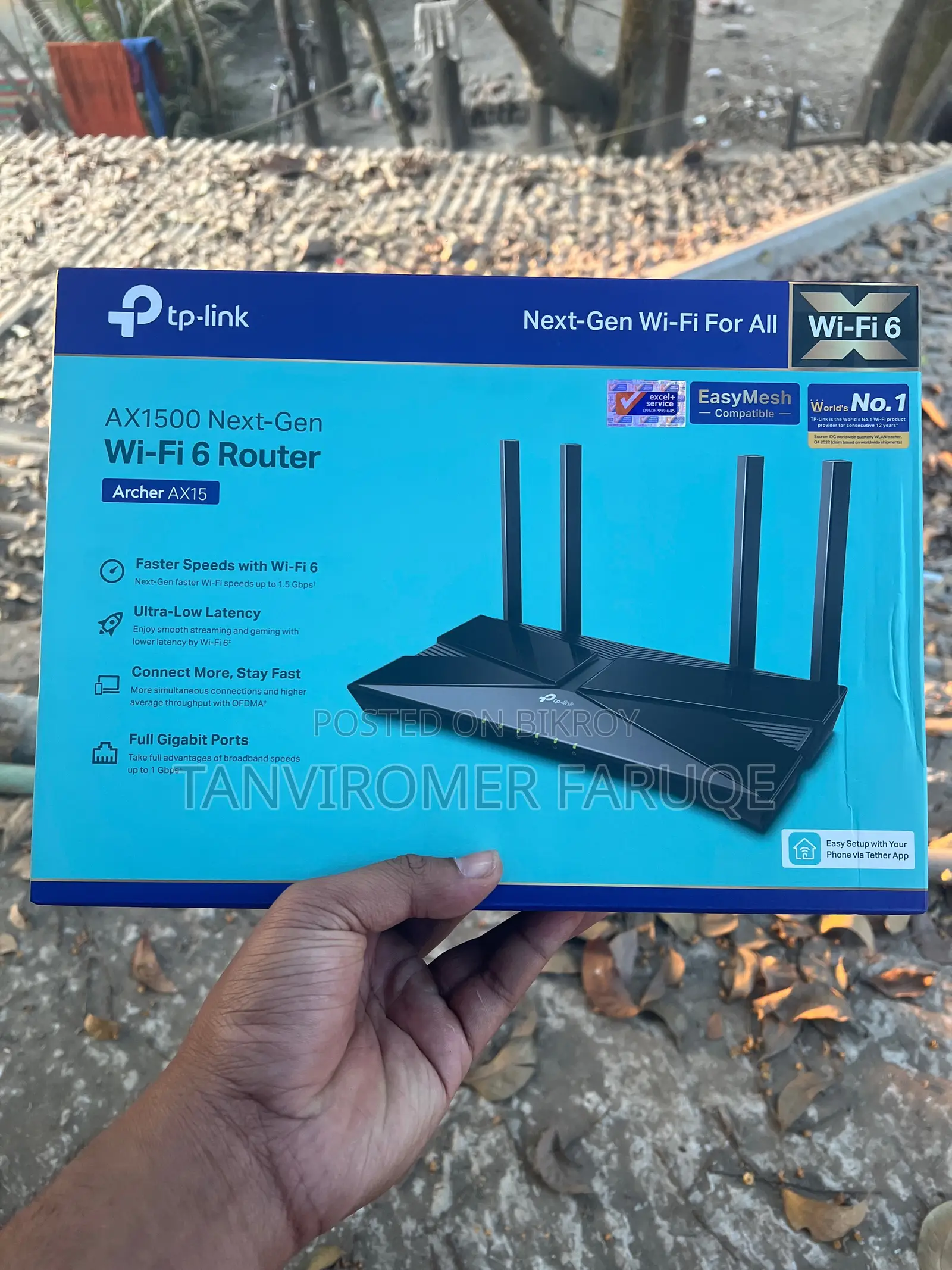 Tp-link Ax 1500 Next Gen WIFI Router