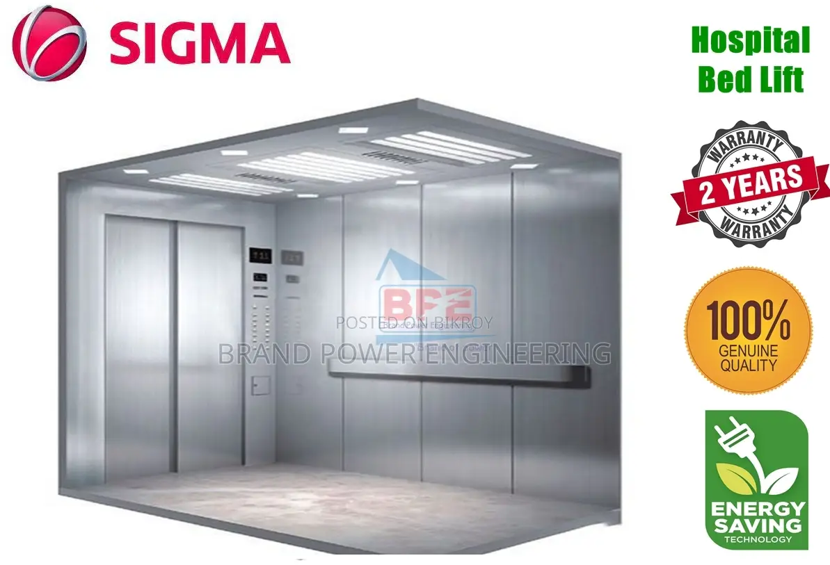 Sigma Safe and Endurable Hospital Elevator