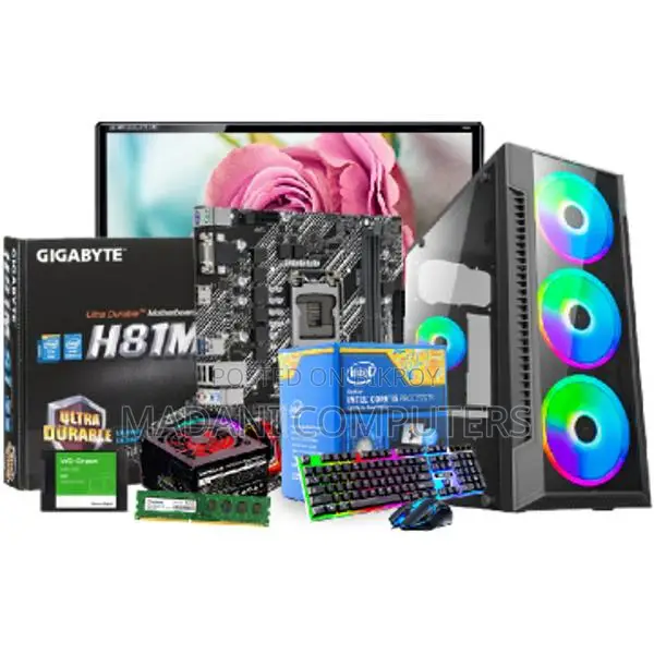Official Computer - Core 2 Duo, 500GB HD, 4GB AGP GRPX with Samsung 19" LED