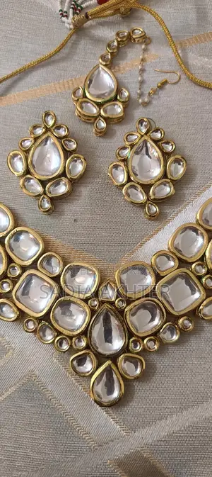 Kundan Necklace Set (Meenakari Work)