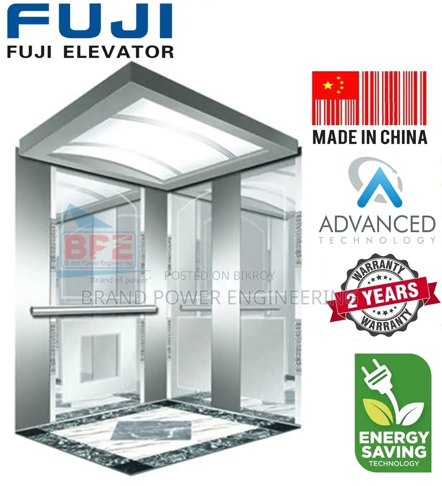 Fuji Energy Saving 1000Kg Large Space Cargo Lift