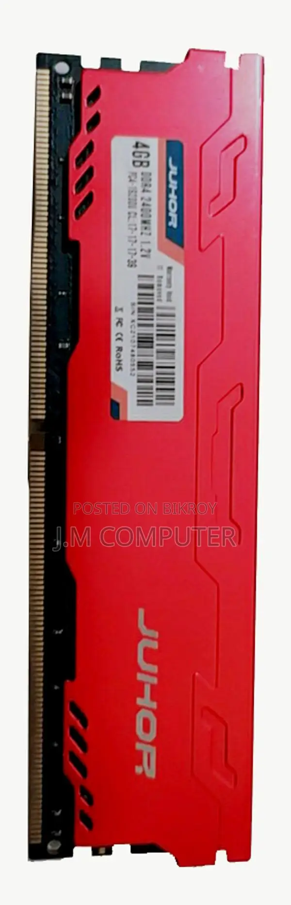 HP & JOHOR BRAND 2 DDR4 4GB RAMs Available.. 100% ok Running