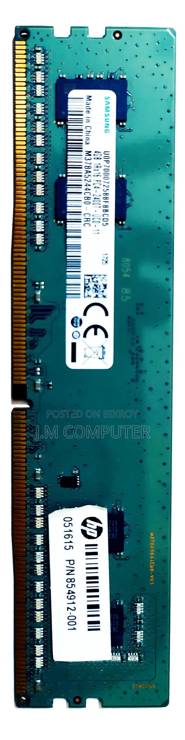 HP & JOHOR BRAND 2 DDR4 4GB RAMs Available.. 100% ok Running