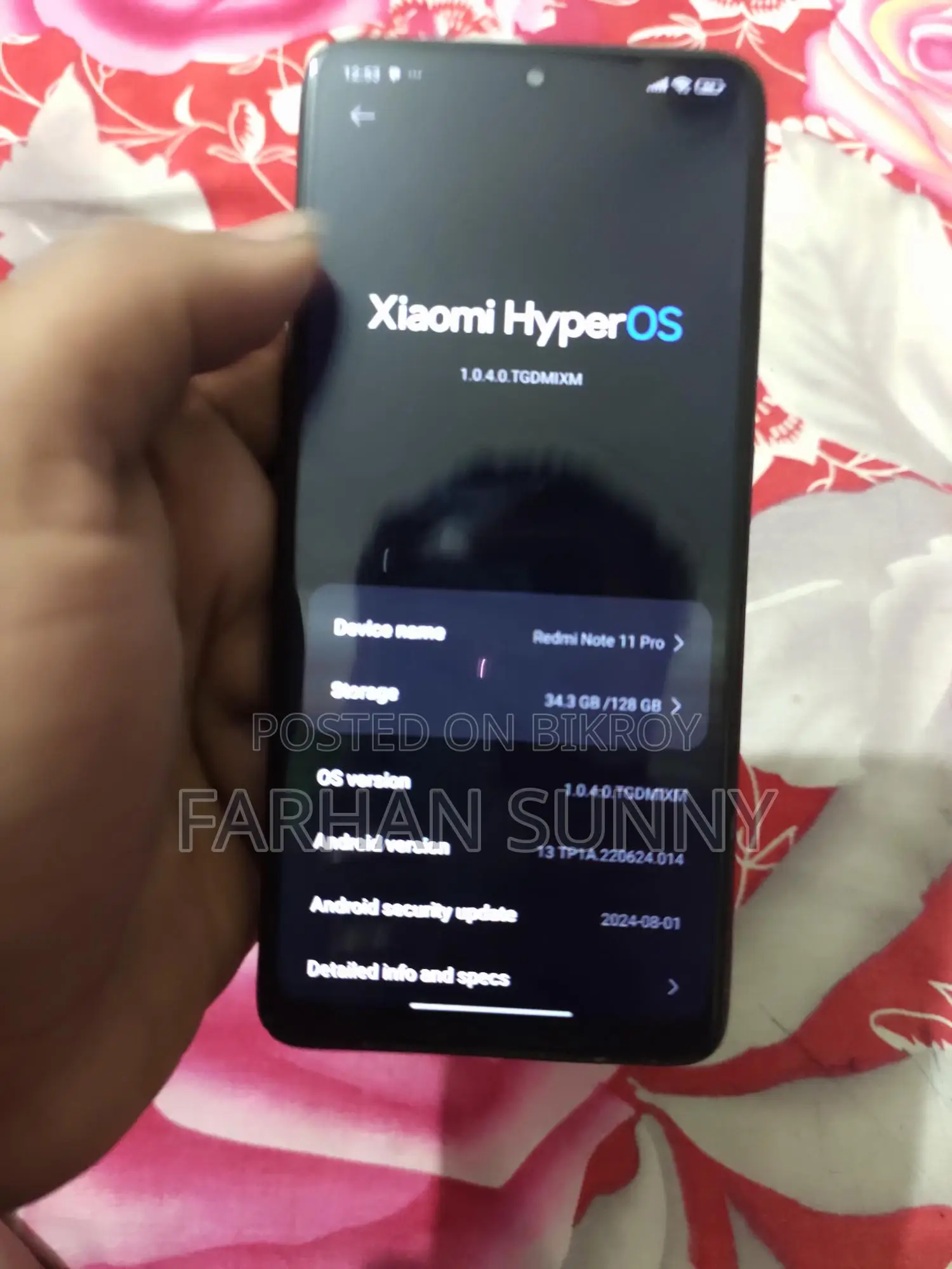 Xiaomi Redmi Note 11 Pro (Used)