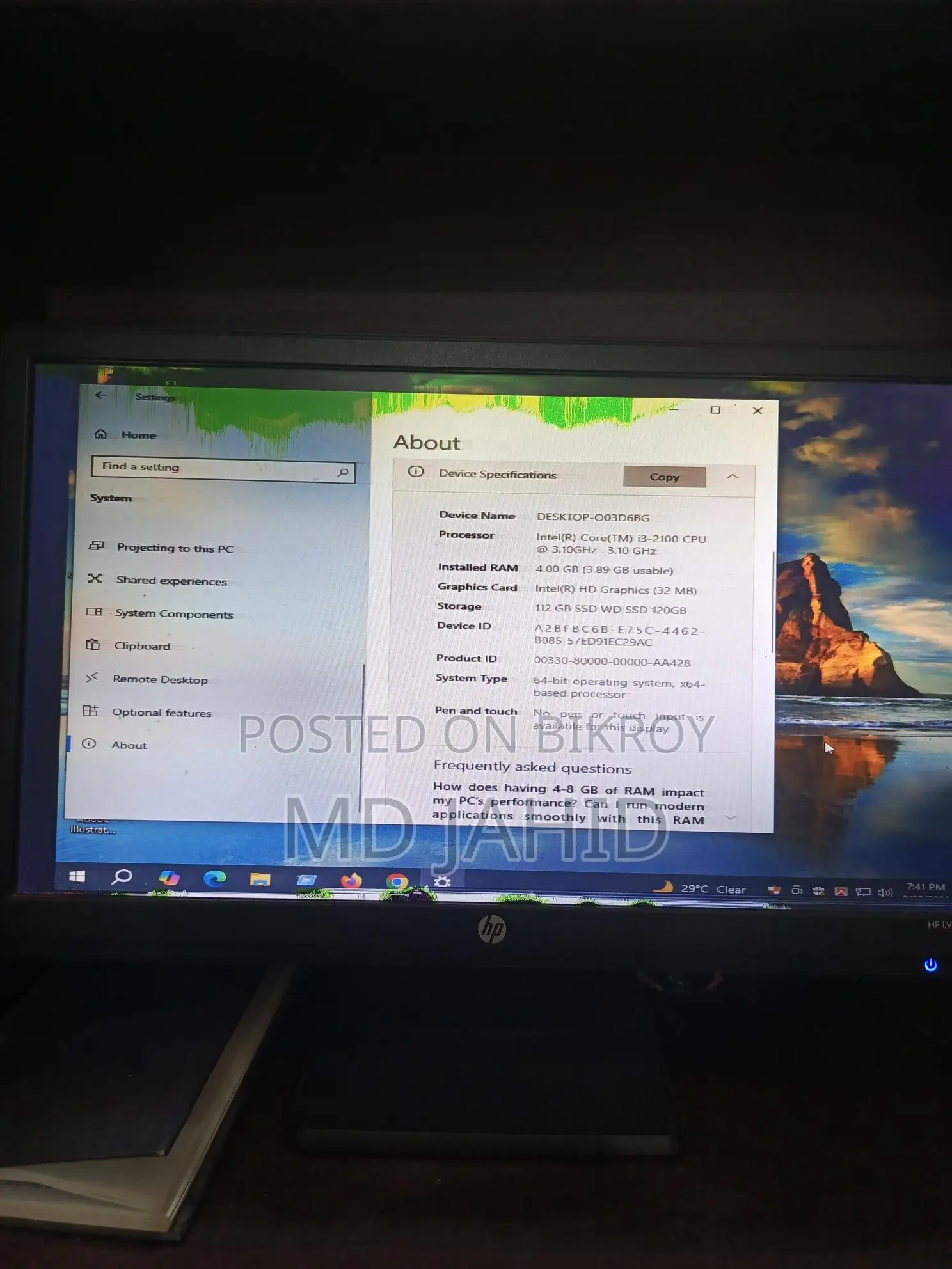 Dekstop pc