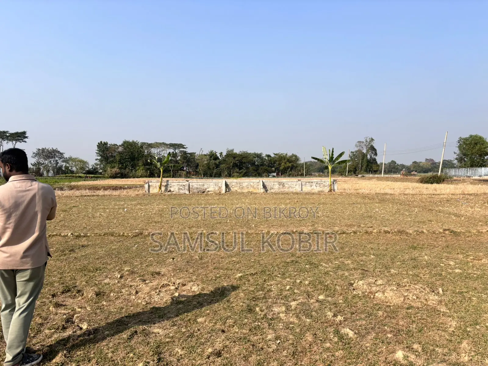Land for sale, ready for immediate construction