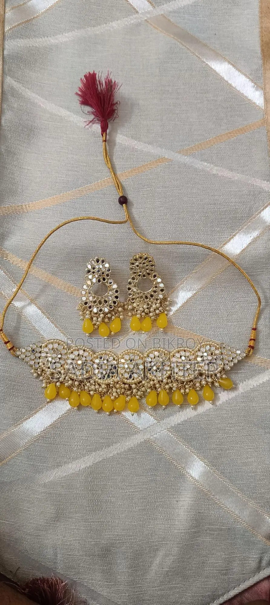 Mirror Work Necklace Set