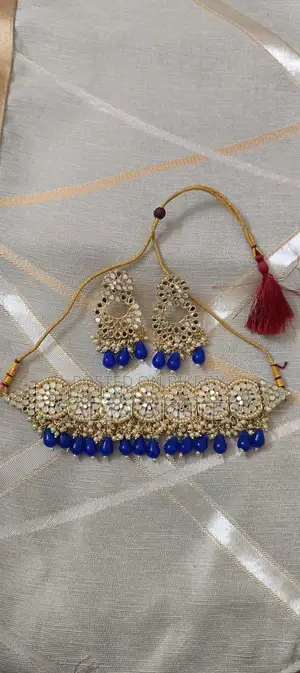 Mirror Work Necklace Set