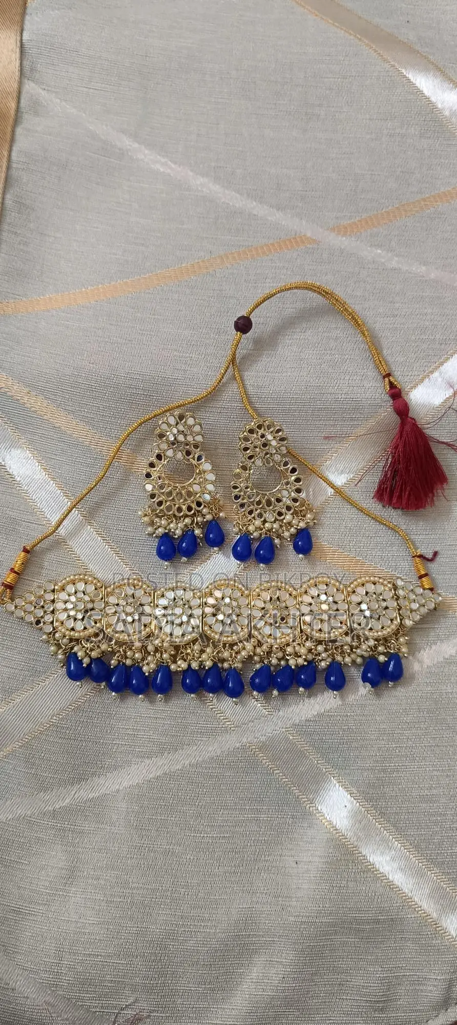 Mirror Work Necklace Set