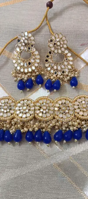 Mirror Work Necklace Set