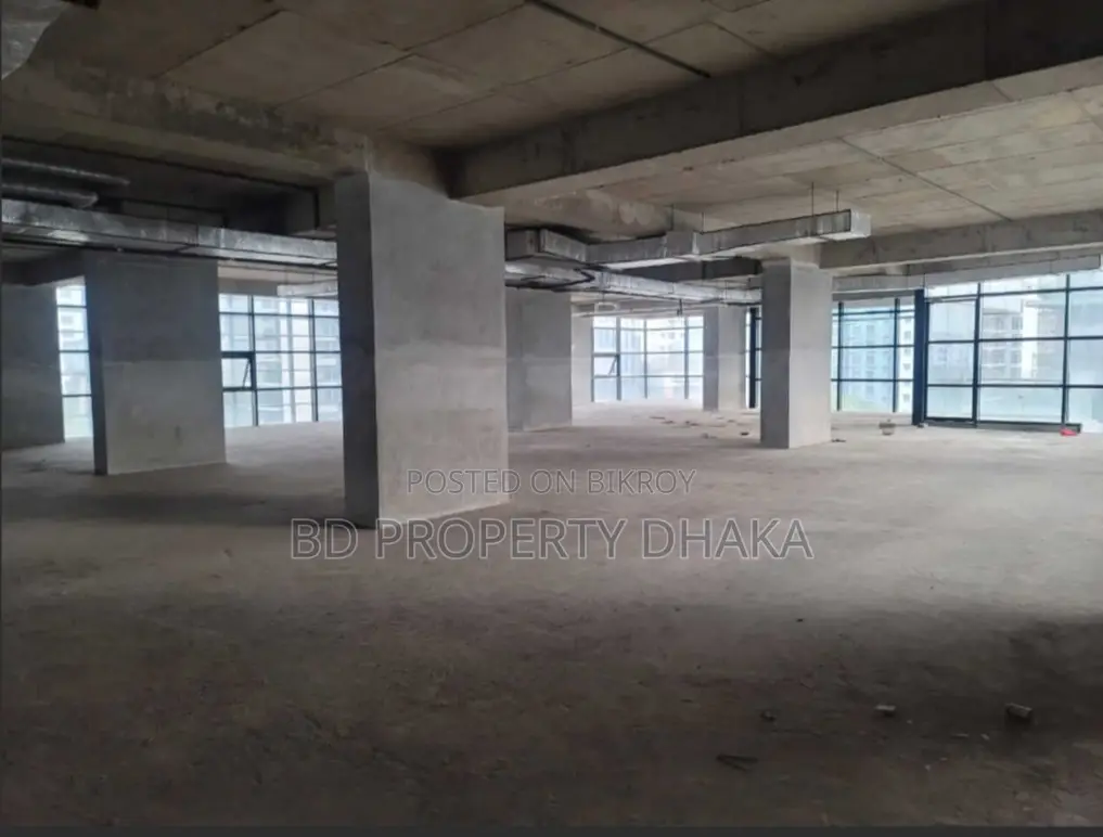 50000 Sqft Brand New Building Open Commercial property rent in Gulshan A