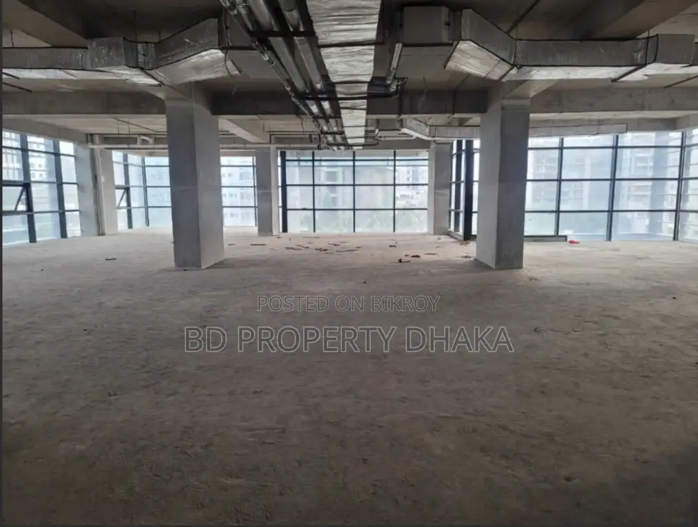 50000 Sqft Brand New Building Open Commercial property rent in Gulshan A