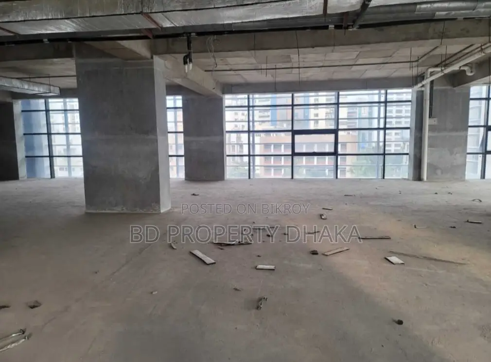 50000 Sqft Brand New Building Open Commercial property rent in Gulshan A