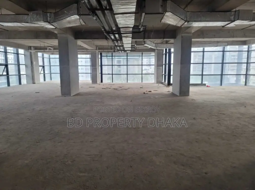 50000 Sqft Brand New Building Open Commercial property rent in Gulshan A