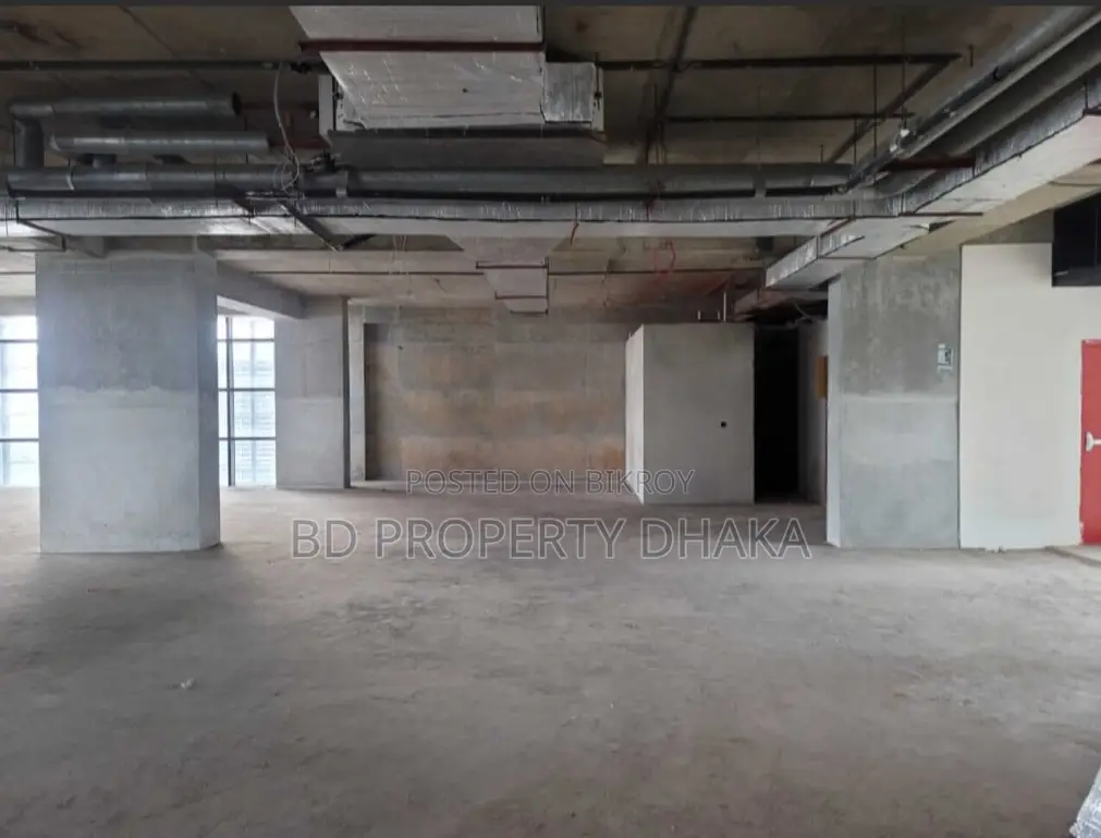 50000 Sqft Brand New Building Open Commercial property rent in Gulshan A