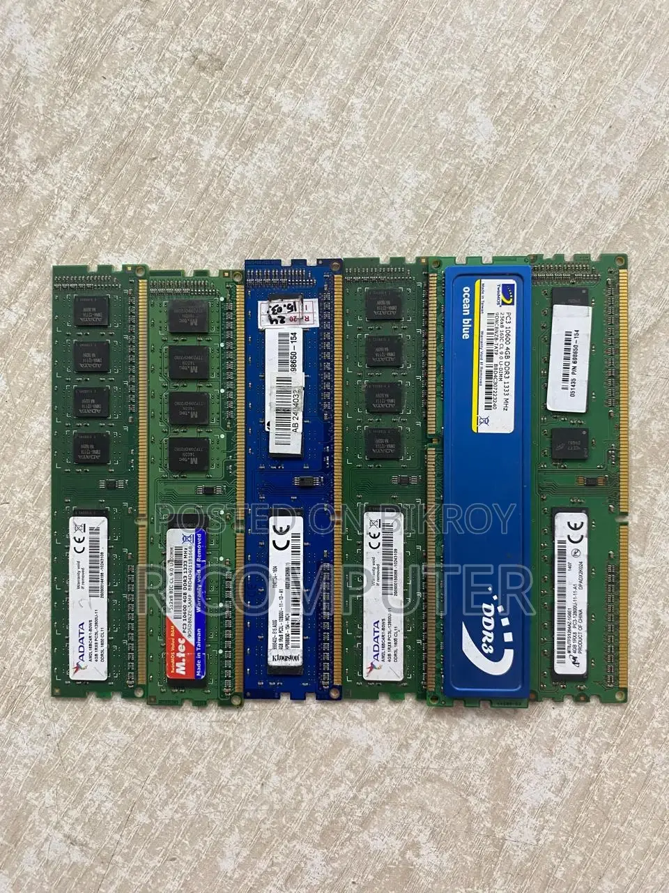 Used 4GB DDR-3 Desktop Ram ( 1600 / 1333 MHz )