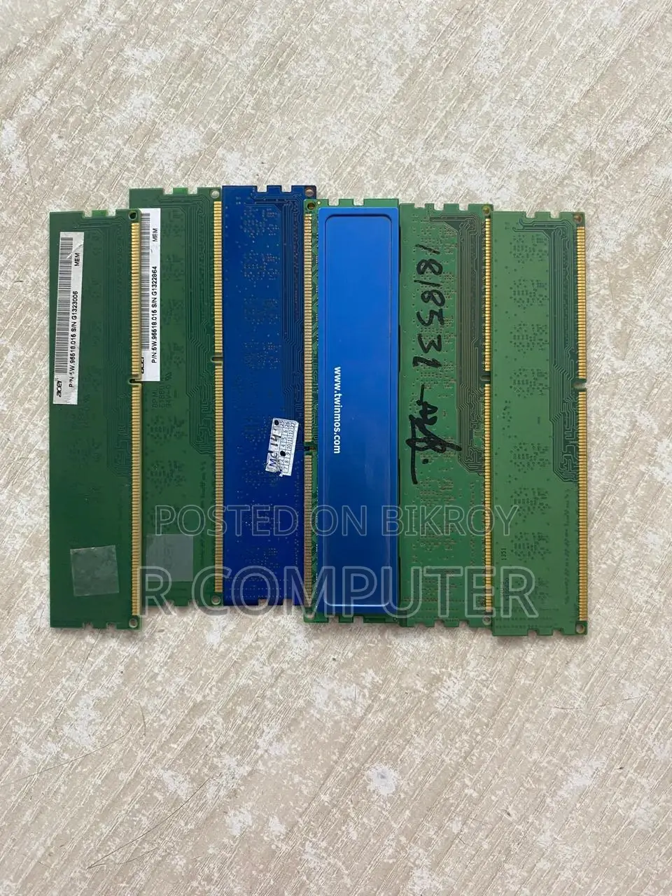 Used 4GB DDR-3 Desktop Ram ( 1600 / 1333 MHz )