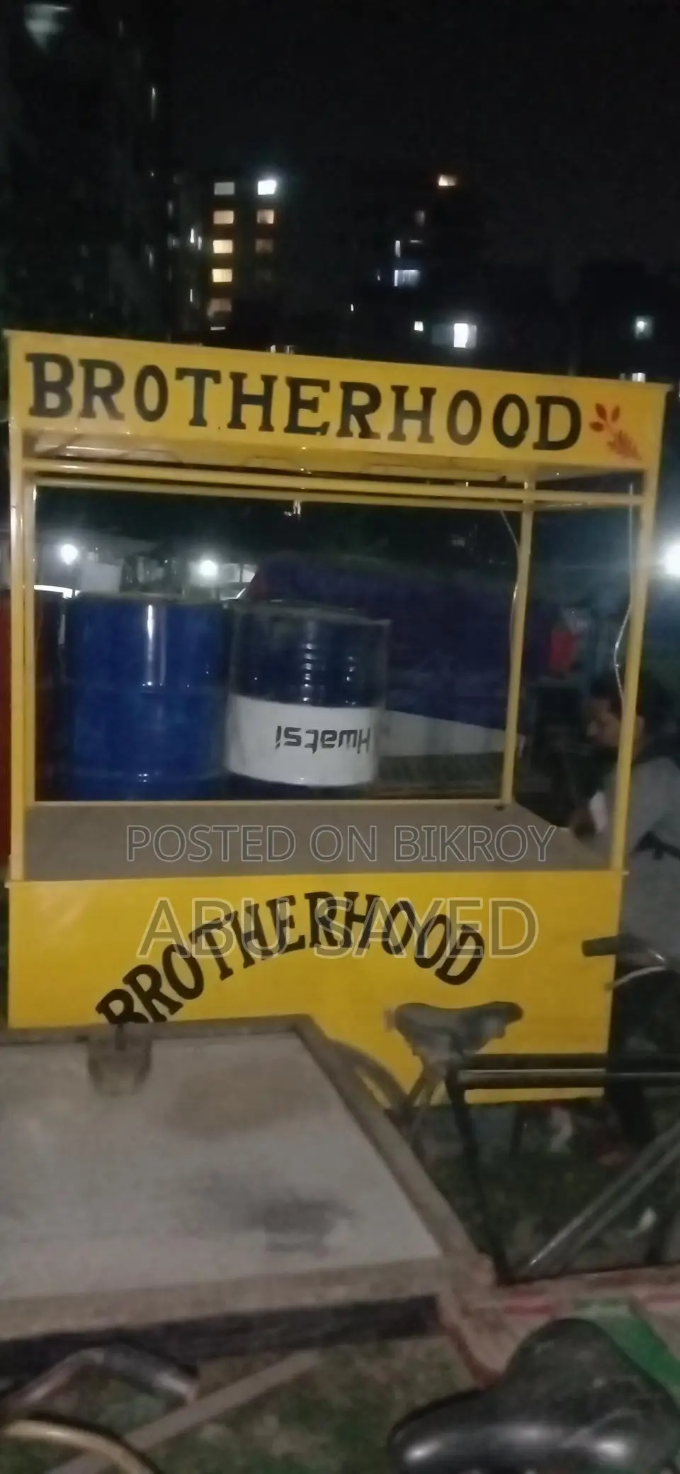 Food cart van