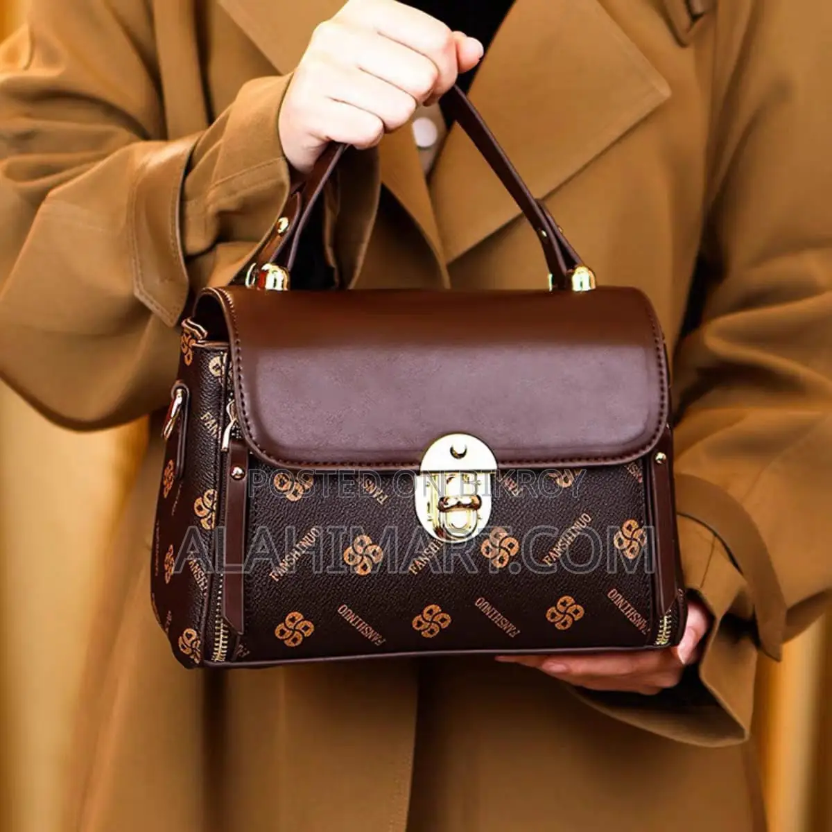New Fashionable Printed Portable Shoulder Crossbody Bag
