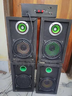 Dual Channel Amplifier and 4 Sound Boxes