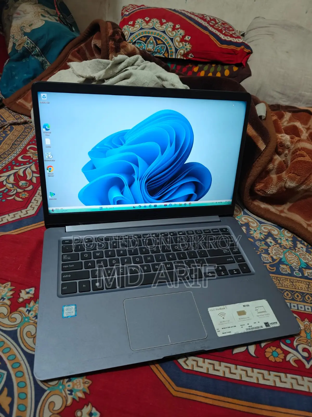 ASUS Vivobook S S510u Laptop