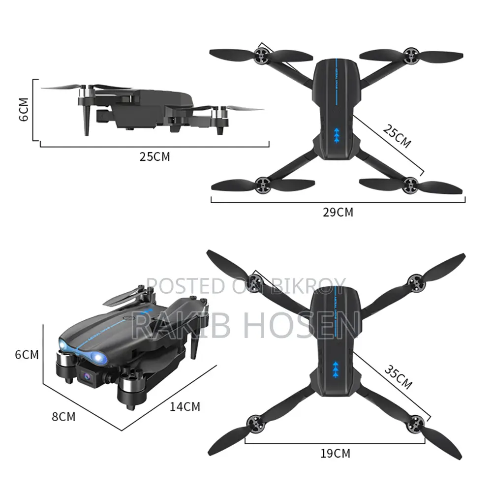 Drone E99 Full Hd Dual Camera With Bag