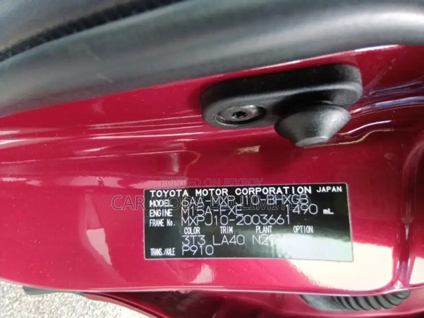 Toyota Yaris Cross Z Leather 2020