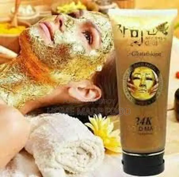 Vanekaa Gold Mask Gel- Deep Cleansing, Brightening, and Firming.
