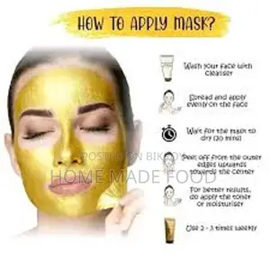 Vanekaa Gold Mask Gel- Deep Cleansing, Brightening, and Firming.