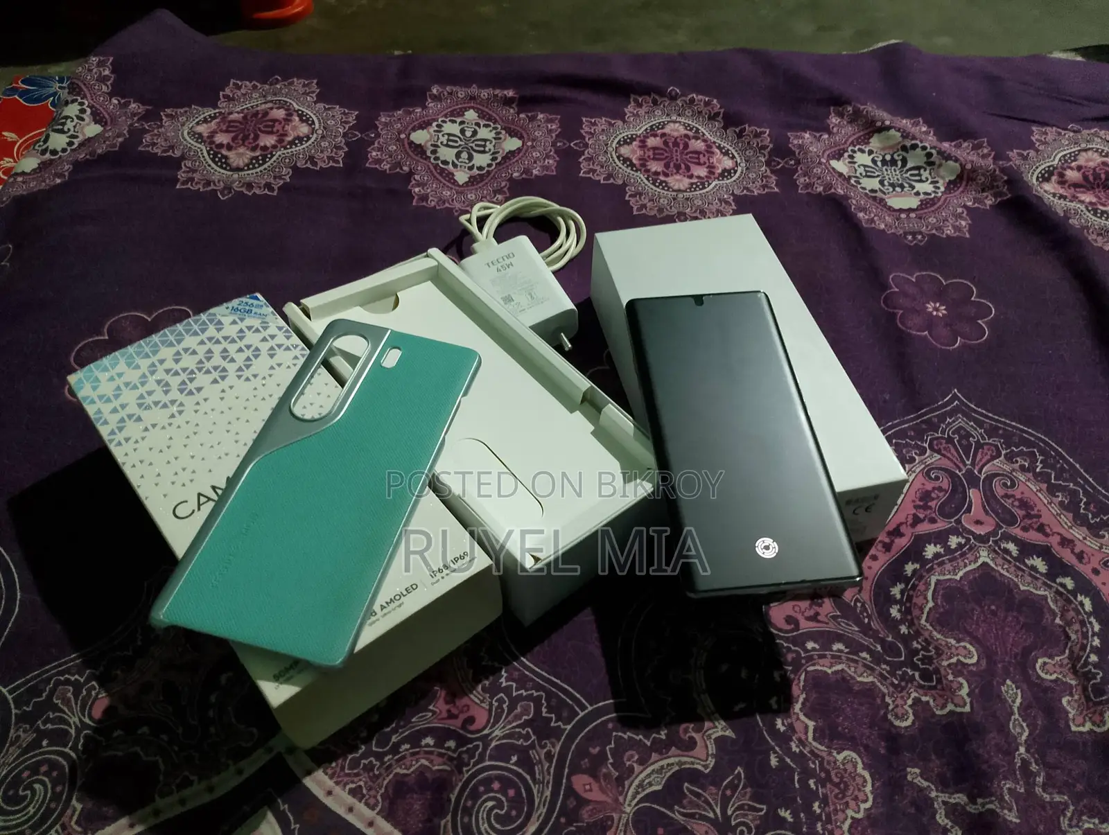 Tecno Cemon 40 Pro Ram 8+8 Rom 256 (Used)