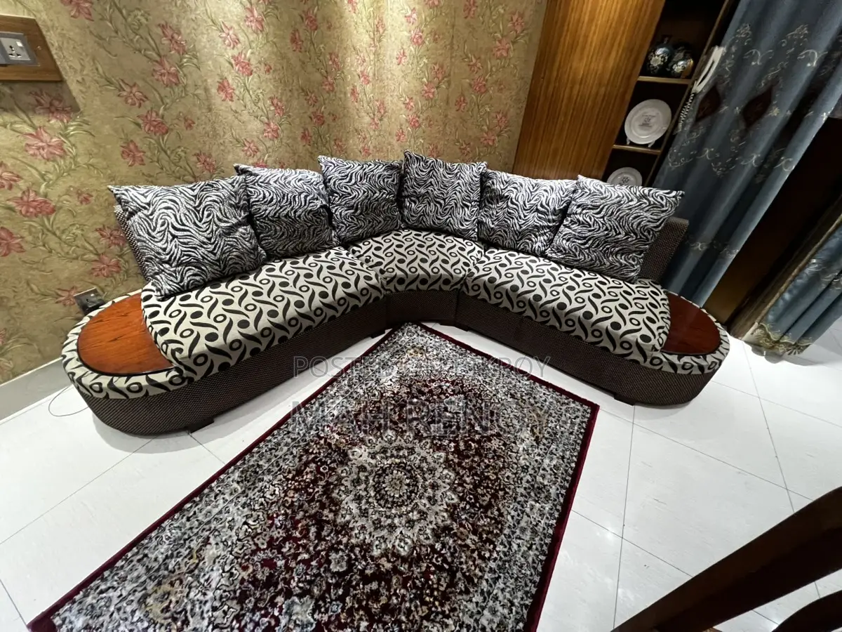 Custom-Made Round Sofa