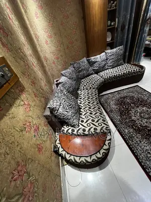 Custom-Made Round Sofa