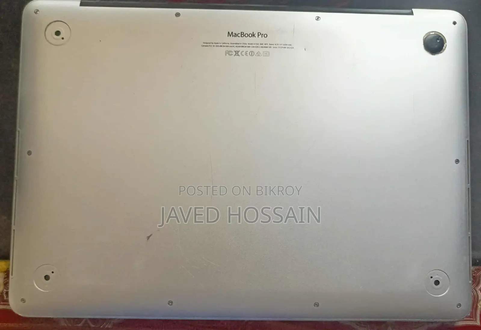 Laptop Apple Macbook Pro
