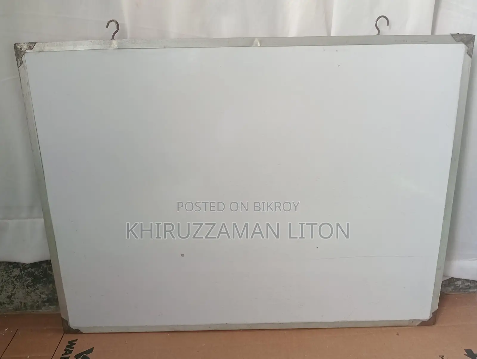 24-inch by 18-inch Whiteboard for Sale