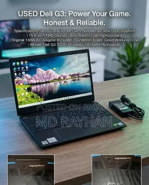 Dell G3 3500 | i5 10th Gen 16GB RAM 4GB Graphics 1TB HDD