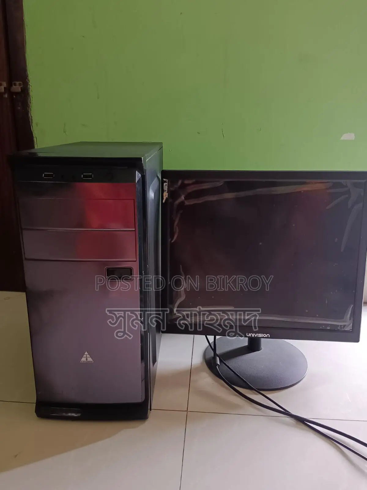 Desktop Computer and Monitor for Sale