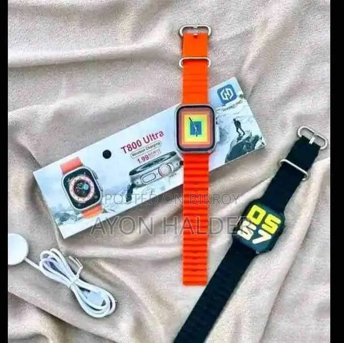 T800 Ultra Smart Watch Black